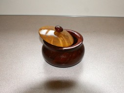This lidded box won a commended certificate for Howard overton